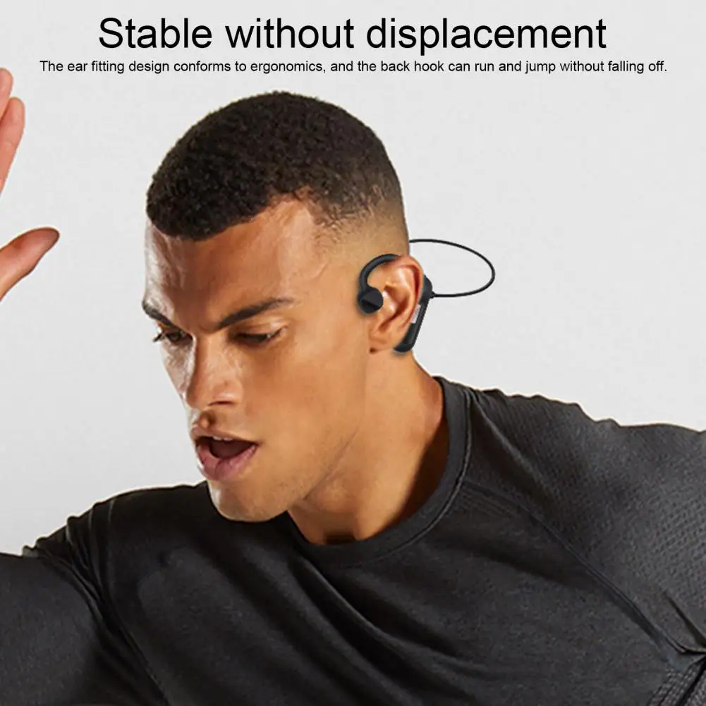 Wireless Earbud  Excellent Flexible Ergonomic  Bluetooth-compatible 5.3 Wireless Air Conduction Stereo Earphone