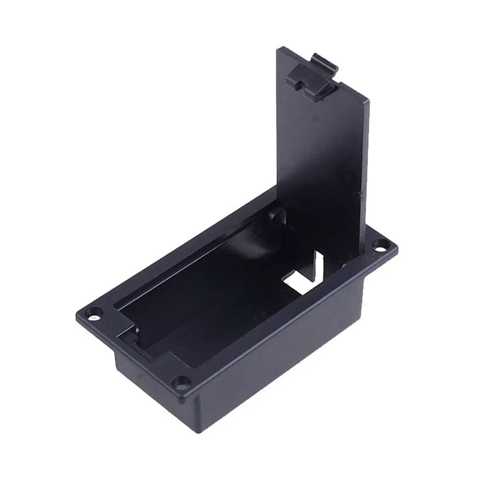 

9V Active Pickup Battery Box Guitar Bass Battery Box Holder Case Compartment Cover Excellent Replacement For 9V Battery Part