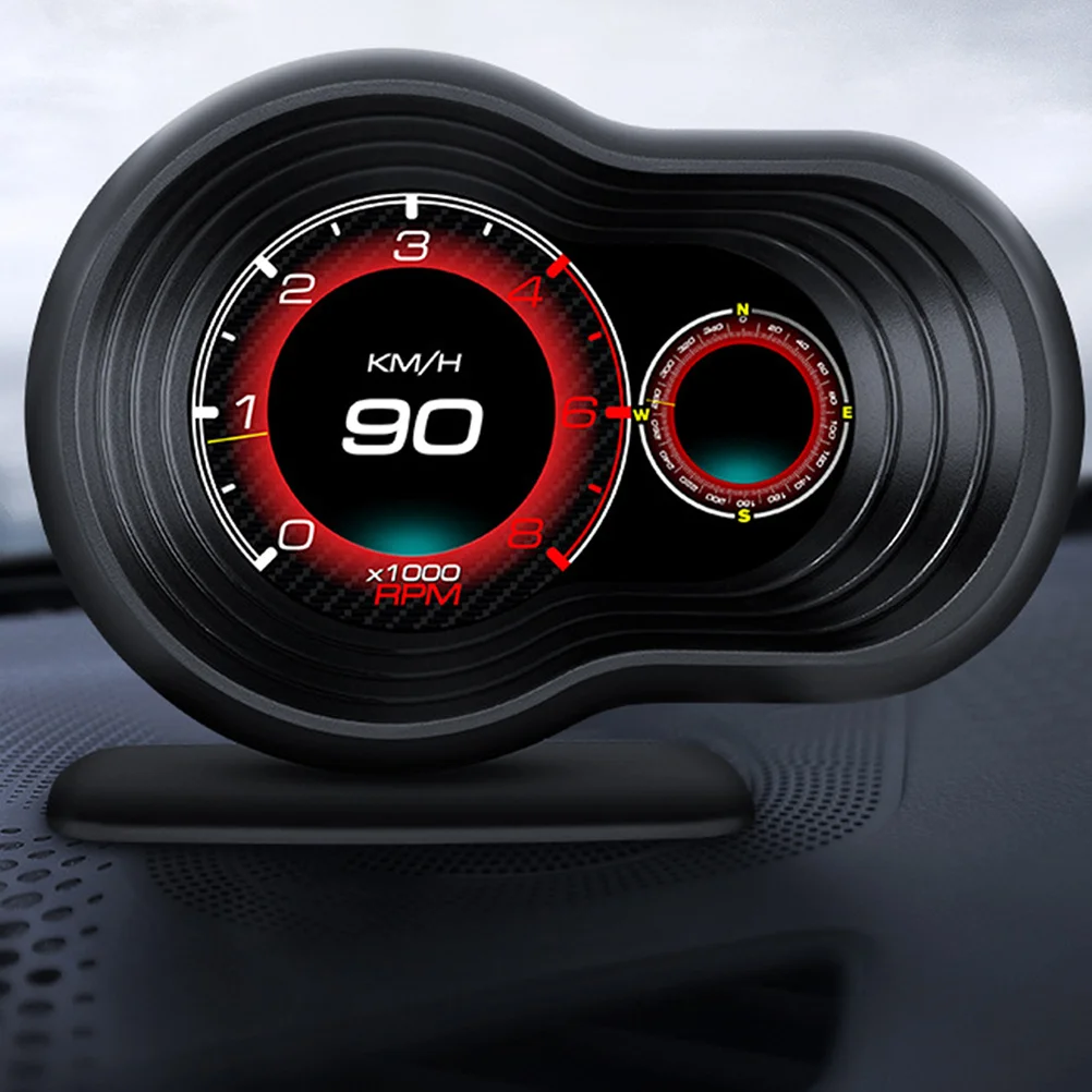 

Premium Lcd Multi-Function Digital Gauge Car Head-Up Display Durable Pc Abs Material Smart Dashboard Monitor For Safe Driving