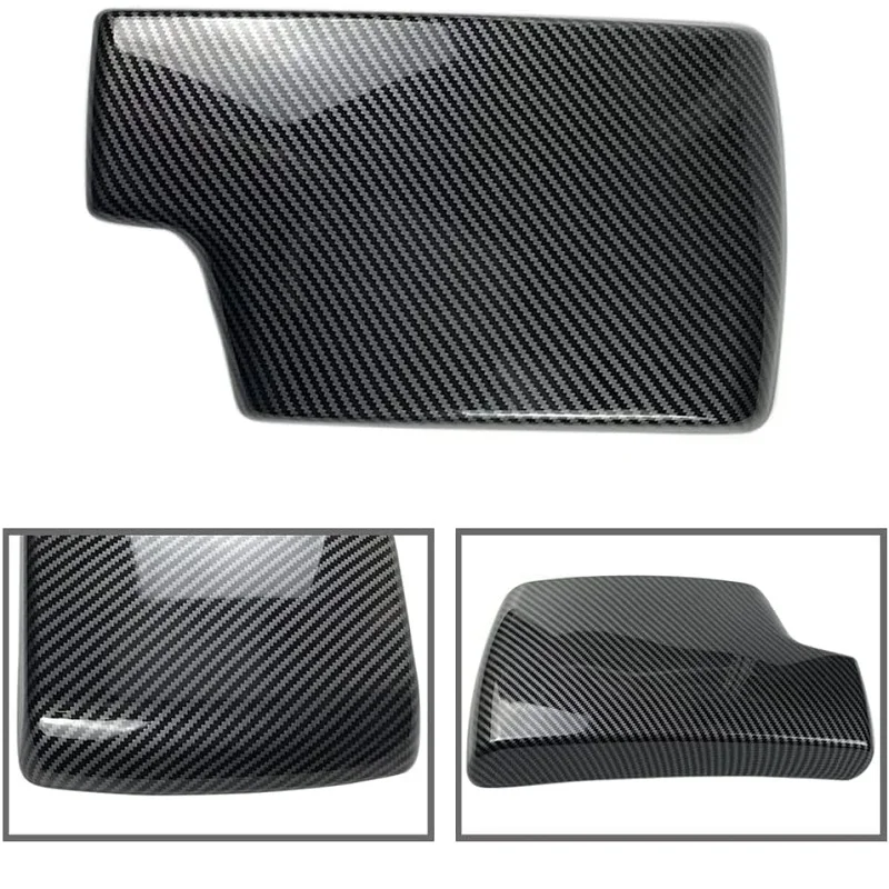 

Carbon Fiber Armrest Cover Center Console Pad For BMW 3 Series E90 E91 E92 E93 Car Accessories