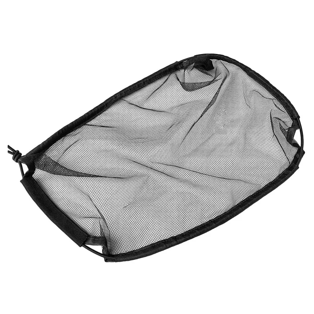 طقم سطح تخزين موسع، 90 × 28 سم، شبكة أمتعة قارب كاياك قابلة للنفخ باللون الأسود