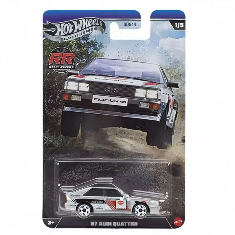 

В наличии Hot Wheels Gdg44-R Rally Racers Series, Audi Quattro Honda S800 Ford Escort Datsun Lancia Rally 1:64 Литая под давлением коллекция