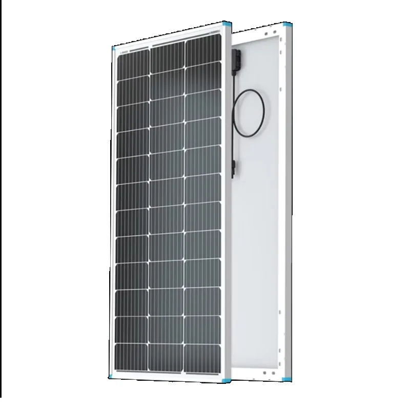 100W 12V Silent Solar RV Kit, Low Noise Environmental Protection, Portable Solar Charging Module for Outdoor Camping Life