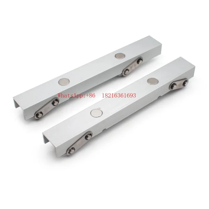 2026年新製品-2個-セット-ポータブル水平光ファイバーケーブルスプールホルダー-スタンド-アルミ合金リールワインダー-磁気収納付き-150