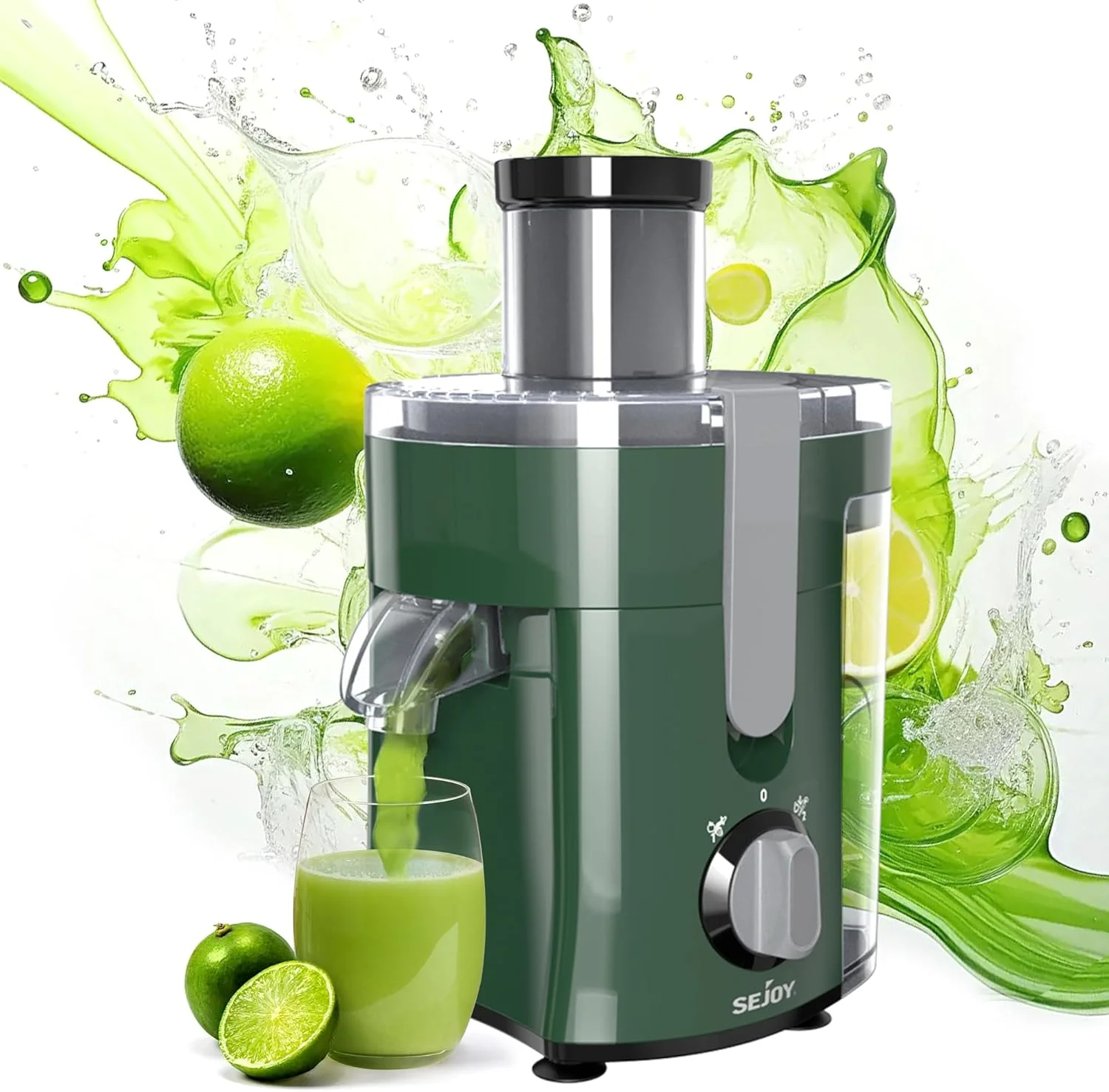 SEJOY Juicer Extractor with 2 Speeds, 3