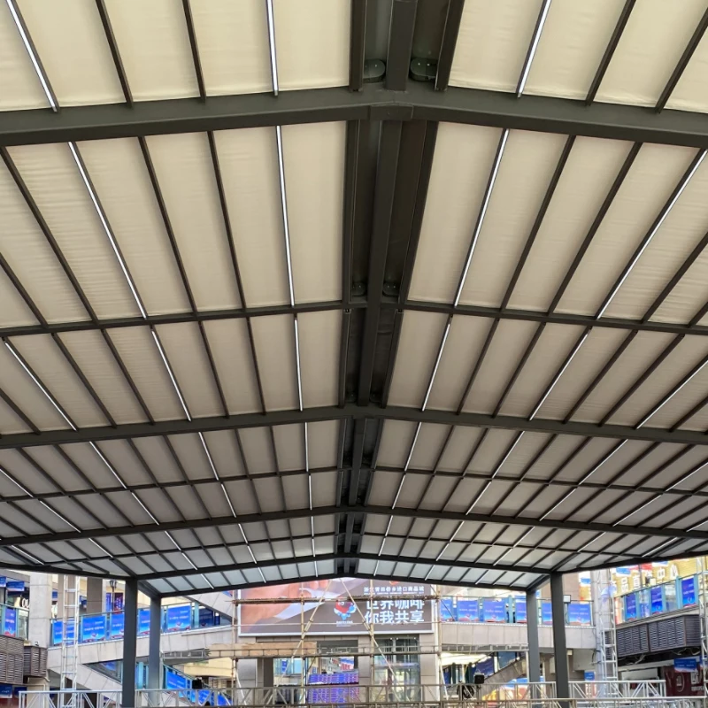 Customized Outdoor Garage Awning Car Patio Covering Aluminum Electric Carport Canopy Roof Shade For Car Parking