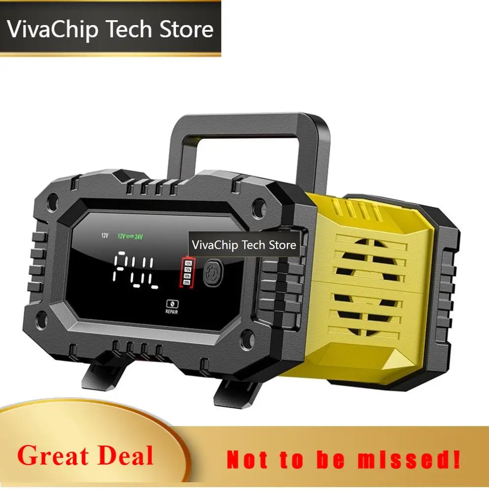 VivaCTFPT-100 10A Lead-Acid LiFePo4 Battery Charger Handheld Battery Charger