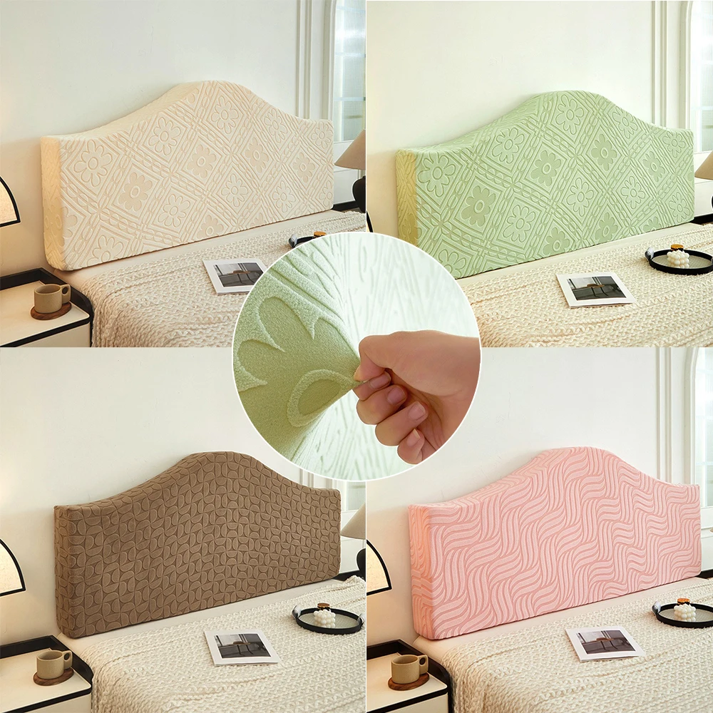 

Full Coverage Headboard Cover Soft Bag 2024New Minimalist Modern Full Coverage Dustproof Headboard Cover Ugly Bed Backrest Cover