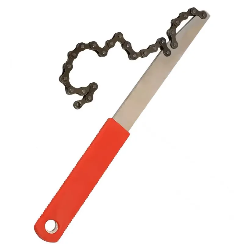 Bike Flywheel Removal Tool Kit With Cassette Wrench 12 Teeth MTB Cassette Sprocket Removal Wrench Portable Bicycle Repair Tools