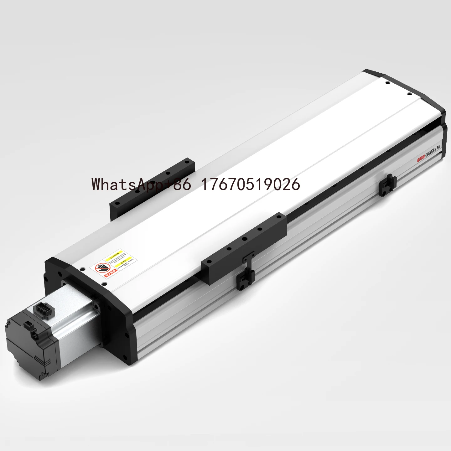RXSB175  Linear Guide Ball Screw Semi-enclosed Linear Module High Speed, XYZ Gantry Construction Ball Screw With Motor Guide