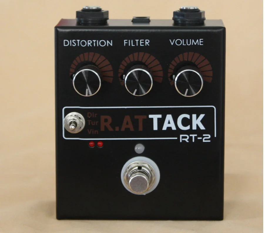 

RAT Tone Distortion effect Electric Guitar Single Mouse MOTOROLA LM308N