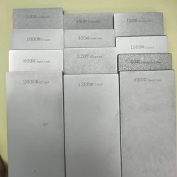 Diamond Sharpening Stone Knife Sharpener Hard Base Non-slip Grit 80-3000# Diamond Tools Fine Grinding Whetstone 170*75mm
