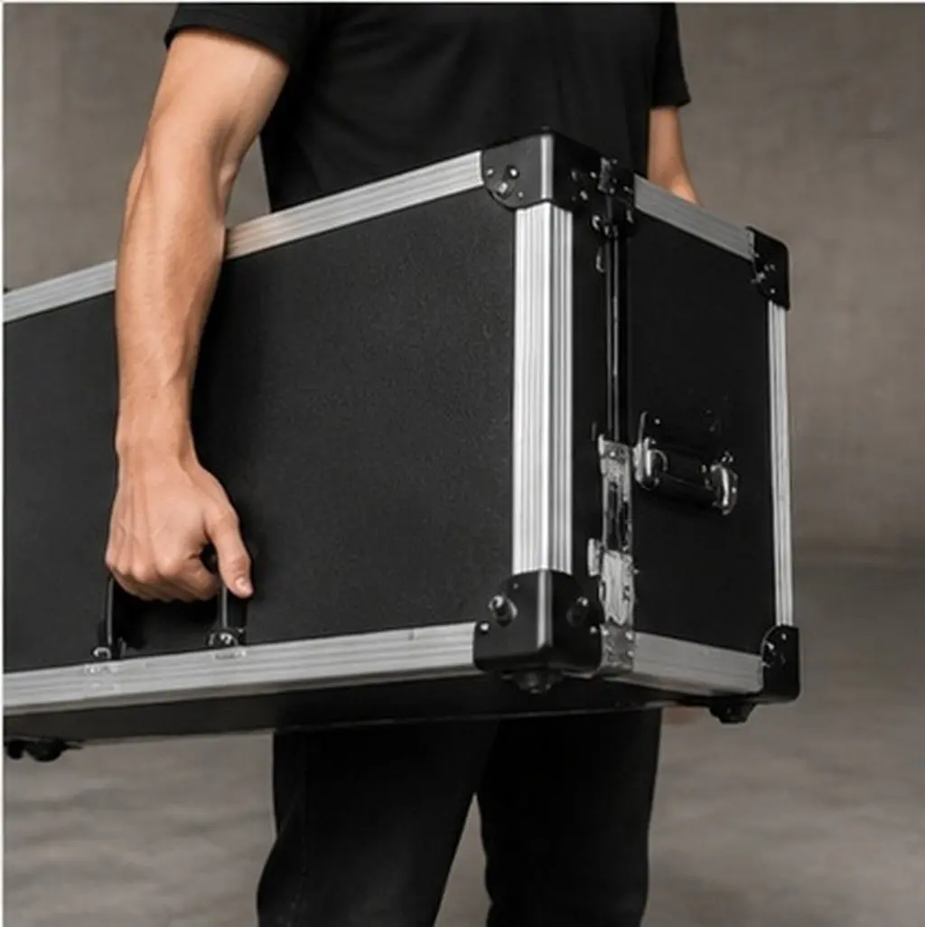 16pcs-40mm-black-metal-corner-protectors-triangle-design-for-cabinets-shelves-speaker-boxes-flight-cases-furniture
