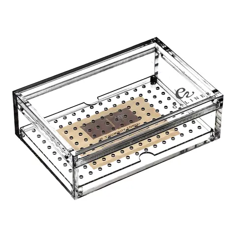 GALINER PVC Humidor Cigar Box Portable High Clear Storage Cigar Humidor With Humidifier Bag