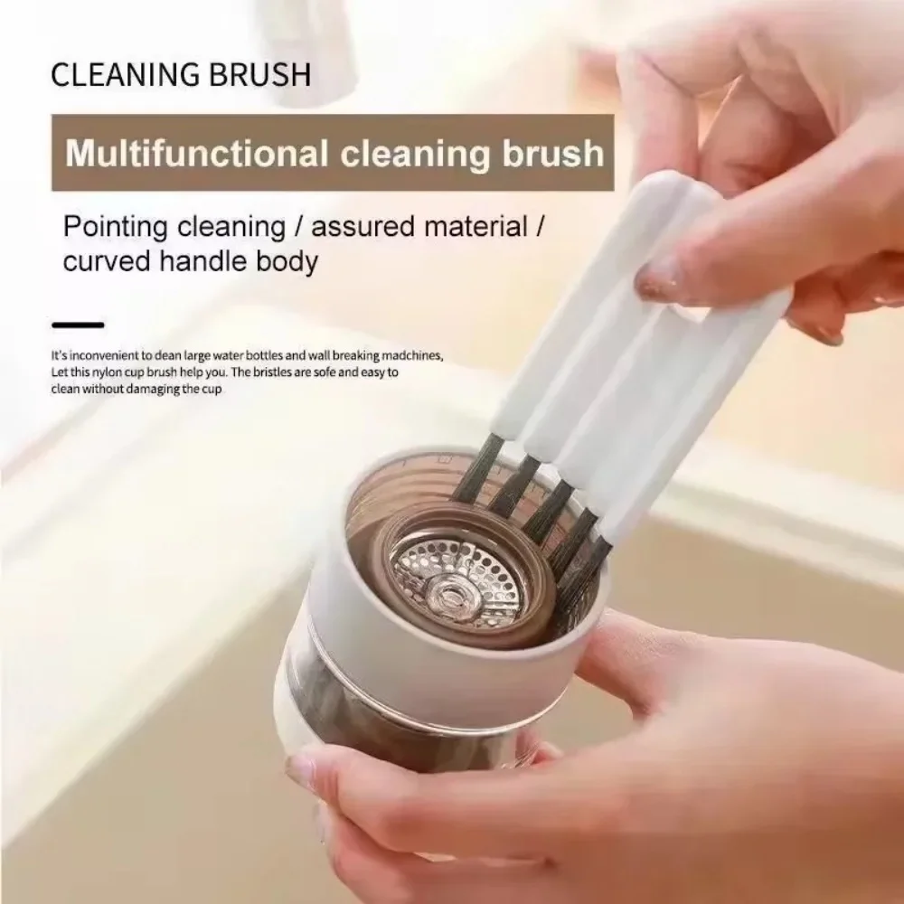 Clean Brush Tool Multifunctional Bottle Lid Brush Keyboard Set Cleaning Tools Household Brush Kitchen Tool Earphone Cleaner Sets