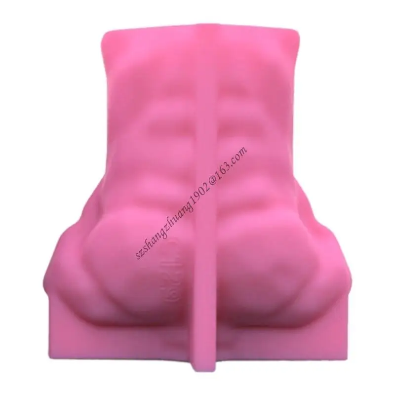 

Q6RB Body Stand Ornaments Resin Mould Male Model Body Mold Statue Casting Mold DIY