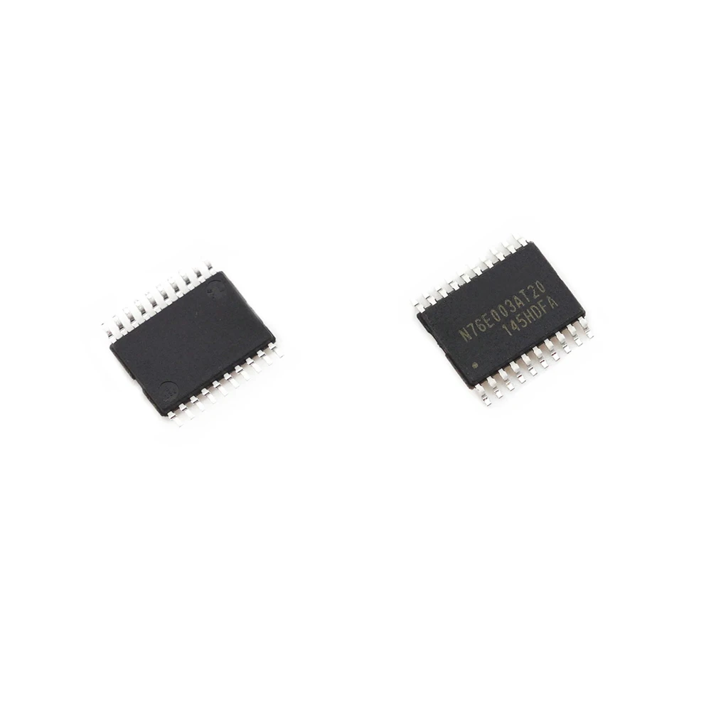 5PCS/LOT N76E003 N76E003AT20 SMD TSSOP-20 Compatible And Alternative STM8S003F3P6 8-Bit Microcontroller New Good Quality Chipset