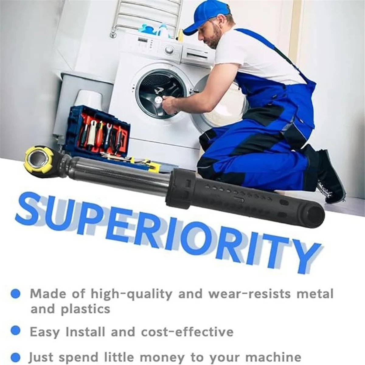 DC66-00661A สําหรับ Samsung เครื่องซักผ้าโช้คอัพอุปกรณ์เสริม (2 ชิ้น)