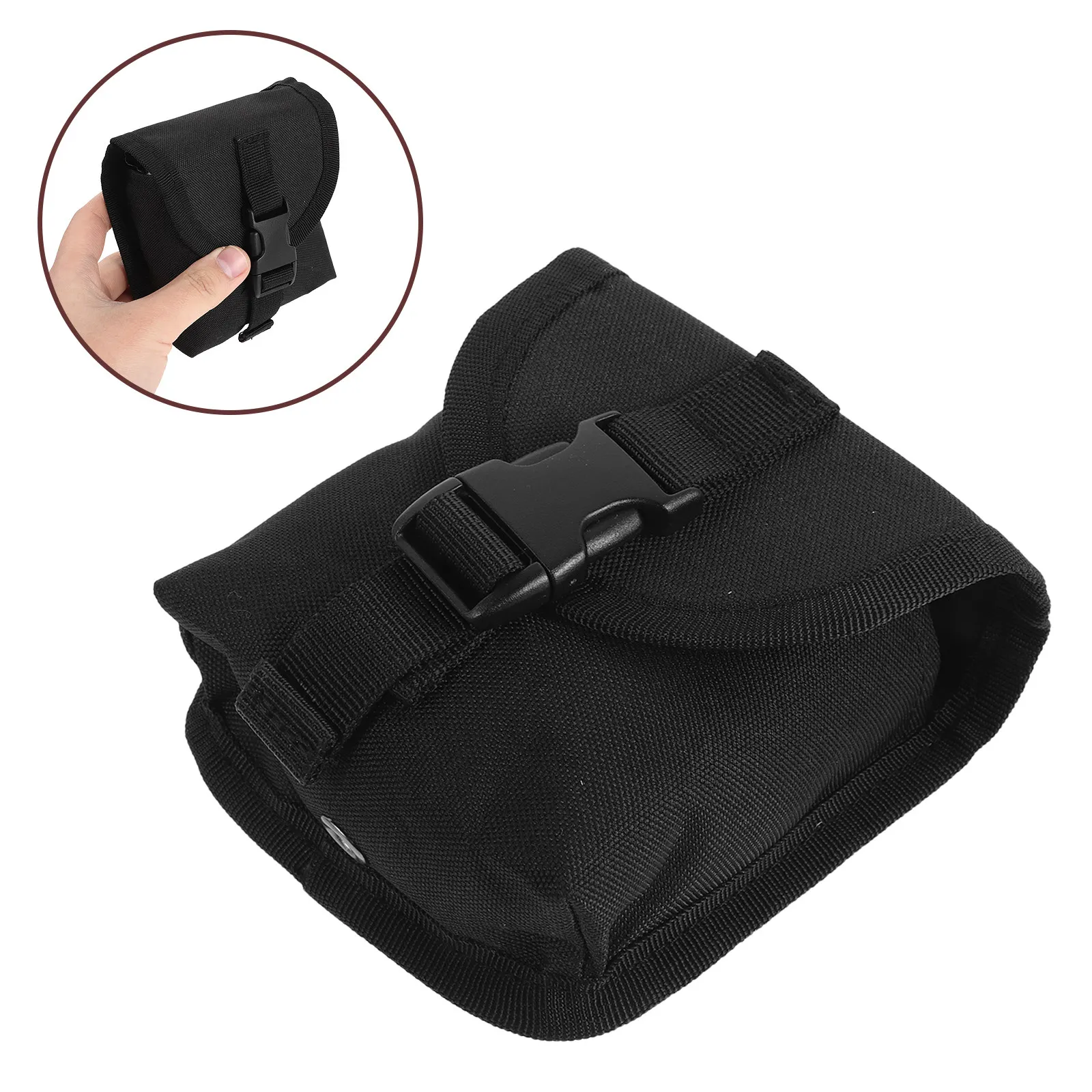 

2Pcs Diving Weight Storage Bags Small Waterproof Scuba Belt Retainer Breathable Waist Strap Quick Release Buckle Freediving