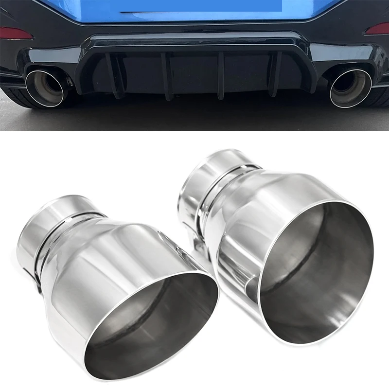Auspuff-Endrohr für BMW F20 F21 F22 F23 F30 F31 F32 F33 F36 M135i M140i M235i M240i M335i M340i M435i M440i ID 60mm