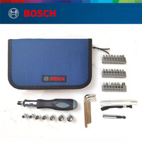 Bosch 38Pcs Ratchet Screwdriver Kit Screwdriving Socket Set Household Hand Tool Torque Wrench Woodworking Tools