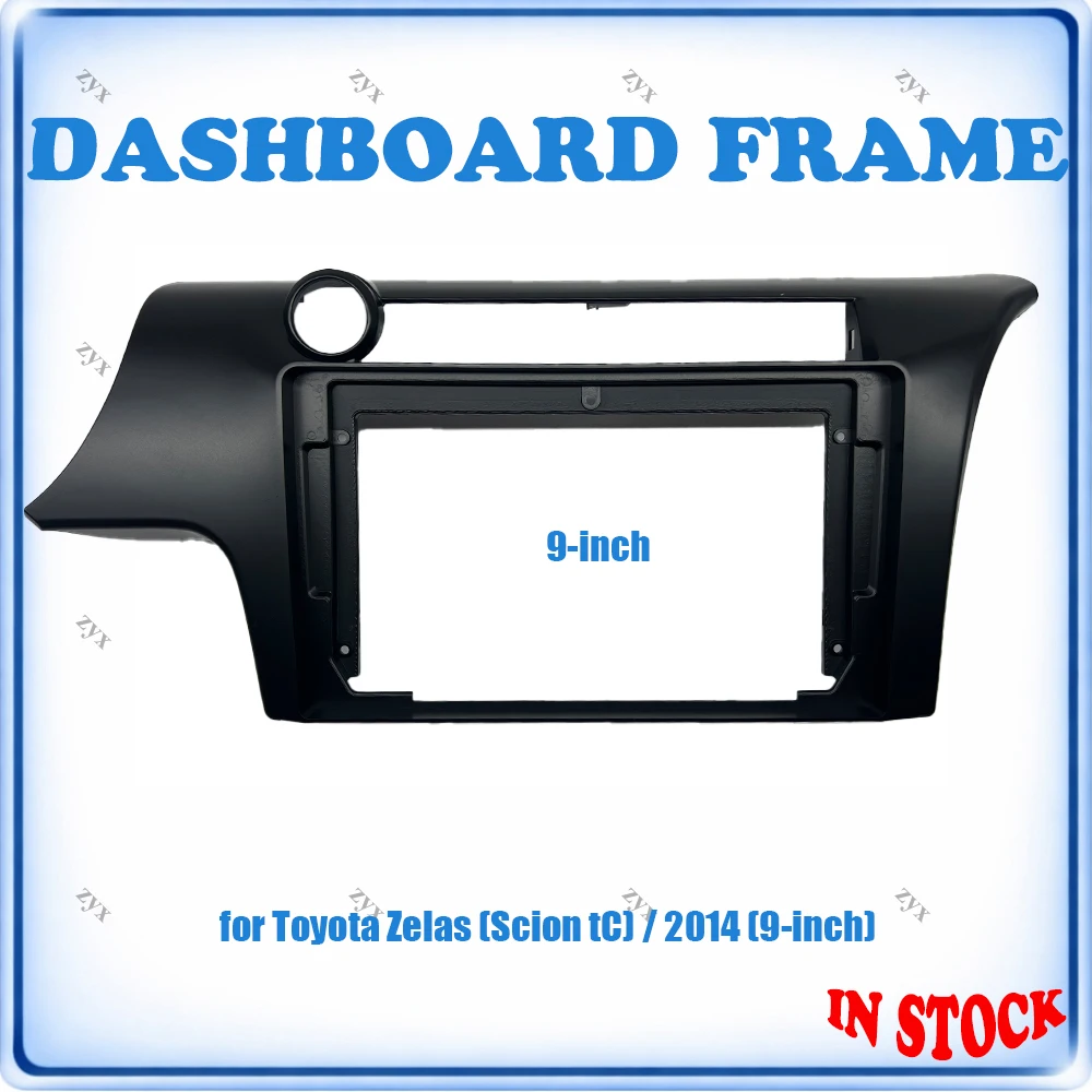 

Car Radio Fascia Frame For Toyota Zelas Scion tC 2014 9 inch Wiring Harness Power Cable Car Accessories Plug & Play