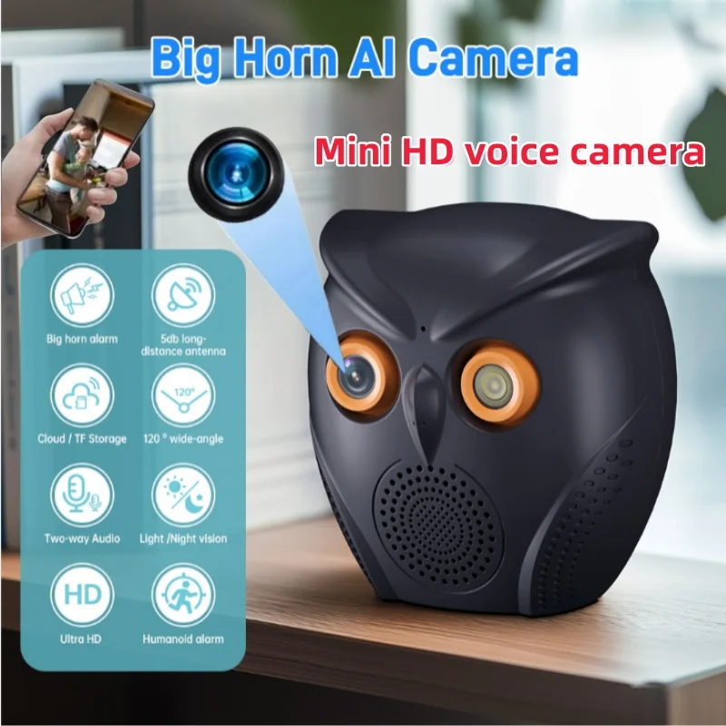 HD 2MP IP Camera Bluetooth speaker Home Security Protector Surveillance Smart Baby Monitor Two Way Night Vision Remote Monitor