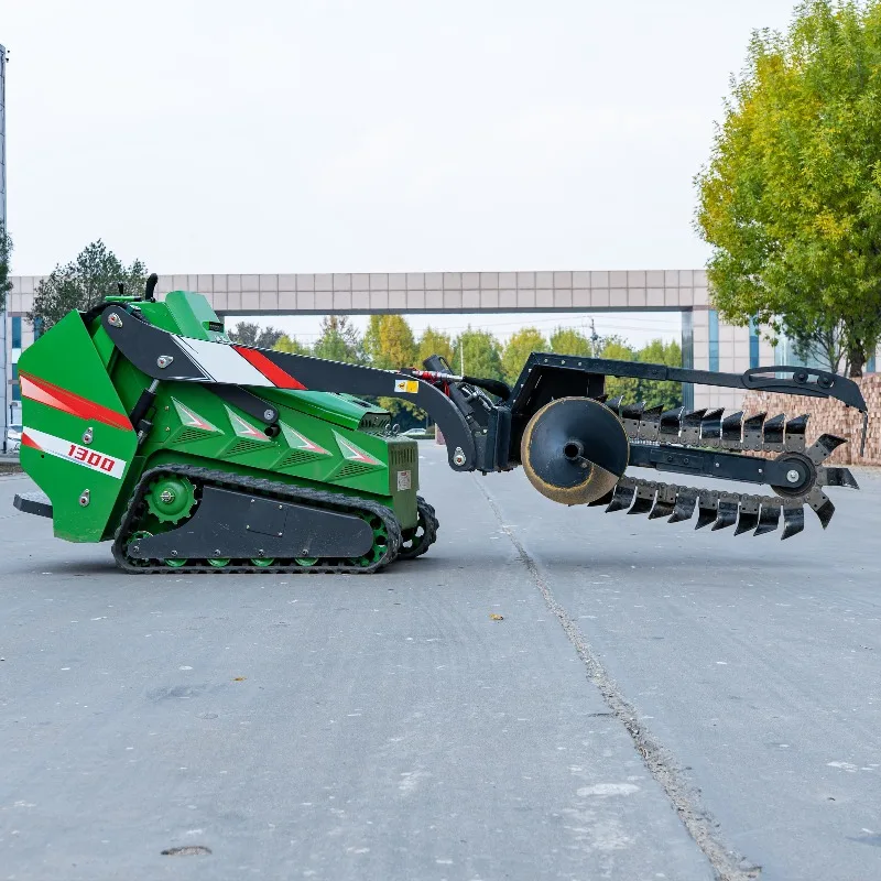 Factory Direct Sale. Multi-purpose Skid Steer Loader. Advanced System. Compact Skid Steer Loader trench digger