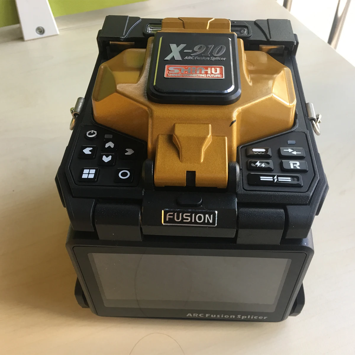 optic fiber fusing and splicing machine  optic fiber fusion splicer