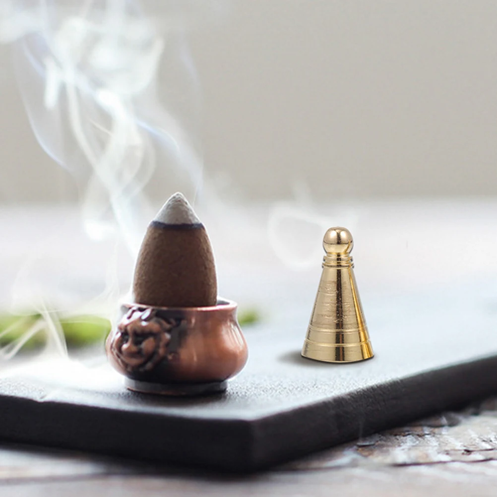 

5Pcs Incense Cone Molds DIY Incense Tool Premium Material Smooth Textured Perfect for Living Room Home Supplies