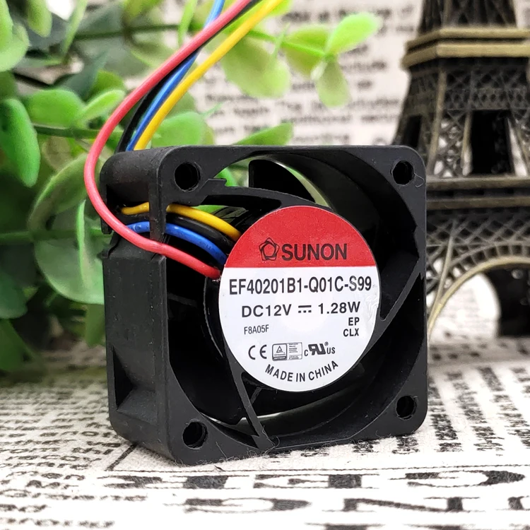 NEW ORIGINAL EF40201B1-Q01C-S99 DC12V 1.28W 4020 40x40x20mm COOLING FAN RADIATOR