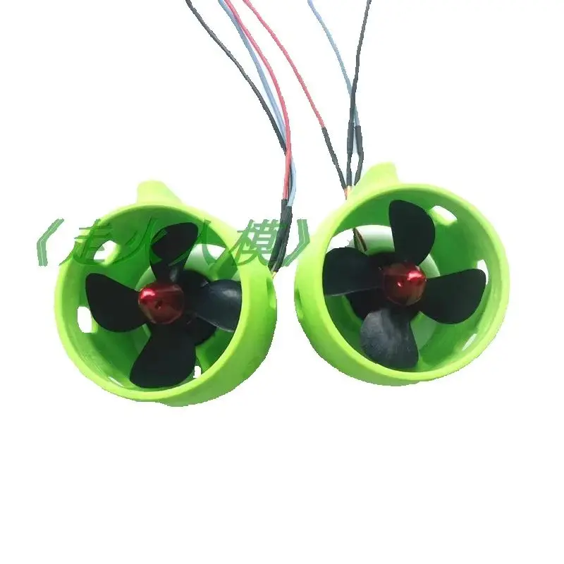 RC 12-24V Robot submarino sin escobillas Motor propulsor anidado tirar barco de rescate