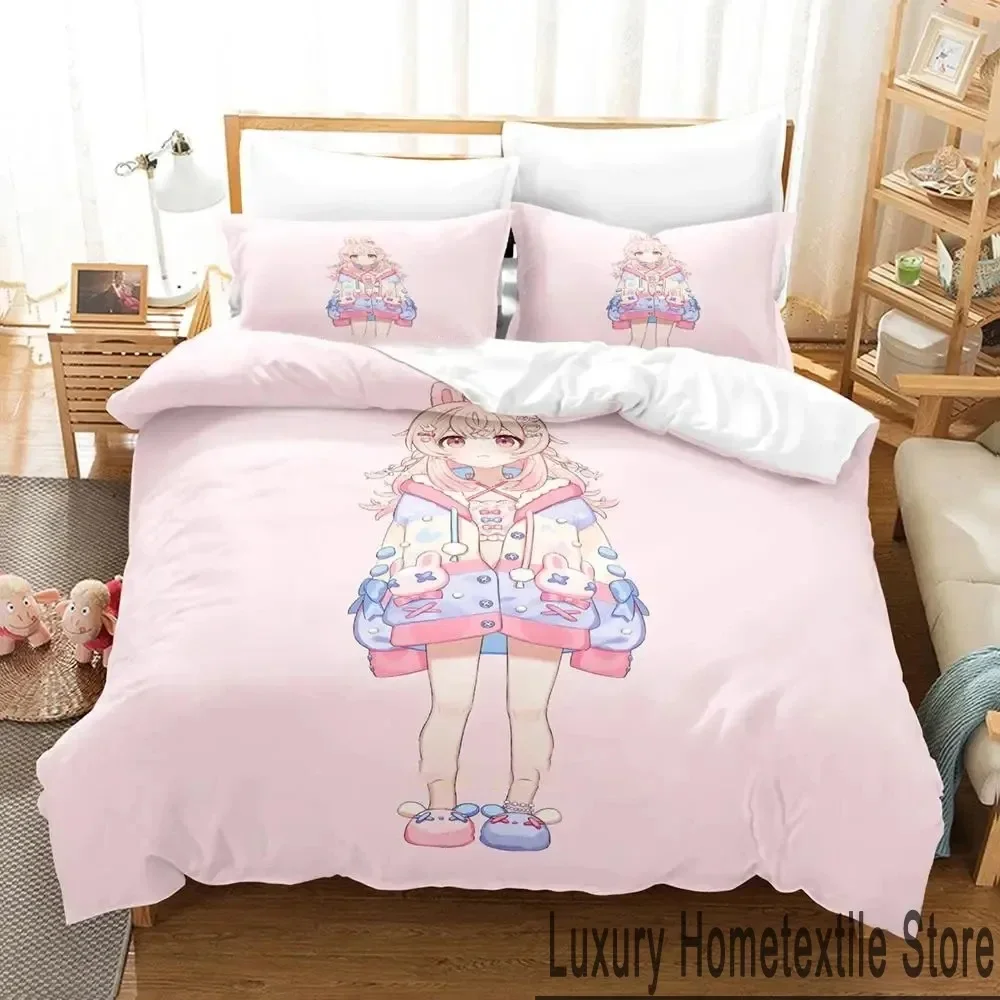 3D Print Pipkin Pippa Anime Bedding Set Boys Girls Twin Queen King Size Duvet Cover Pillowcase Bed boys Adult Home Textileextile