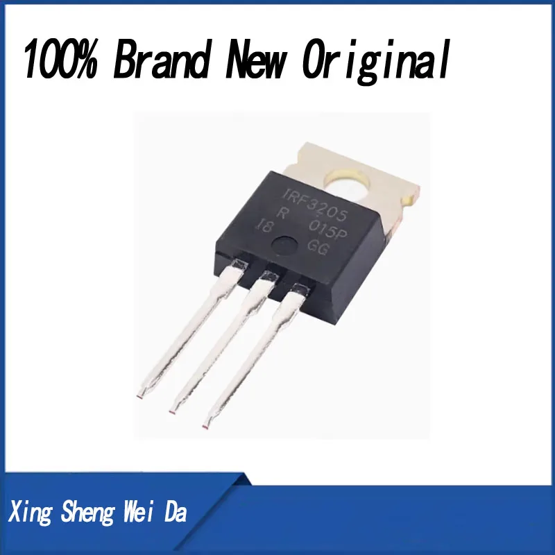 

5pcs IRF3205 IRF3205PBF MOSFET MOSFT 55V 98A 8mOhm 97.3nC TO-220
