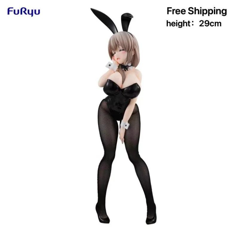 In Stock Original Uzaki-chan Wants To Hang Out! BiCute Bunnies Figure -Tsuki Uzak Anime Figure PVC Action Figure Models Toy Gift