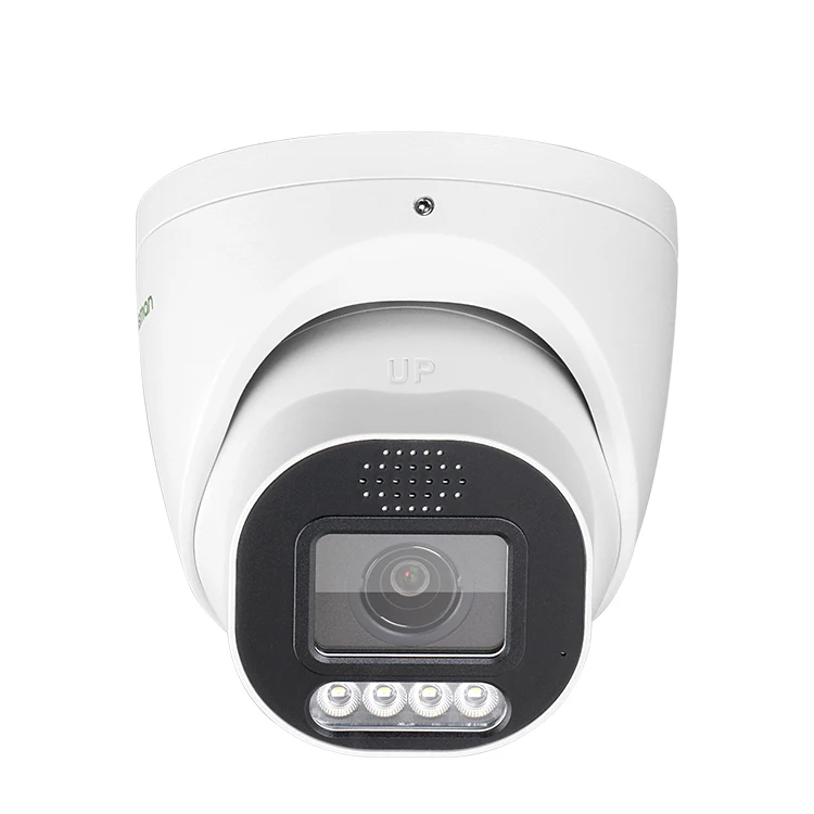 2026 GX-HBVD-M6S 6MP CCTV POE Network Security Camera Two-way Audio Turret Dome Microphone Speaker SD Card  Night Vision IP