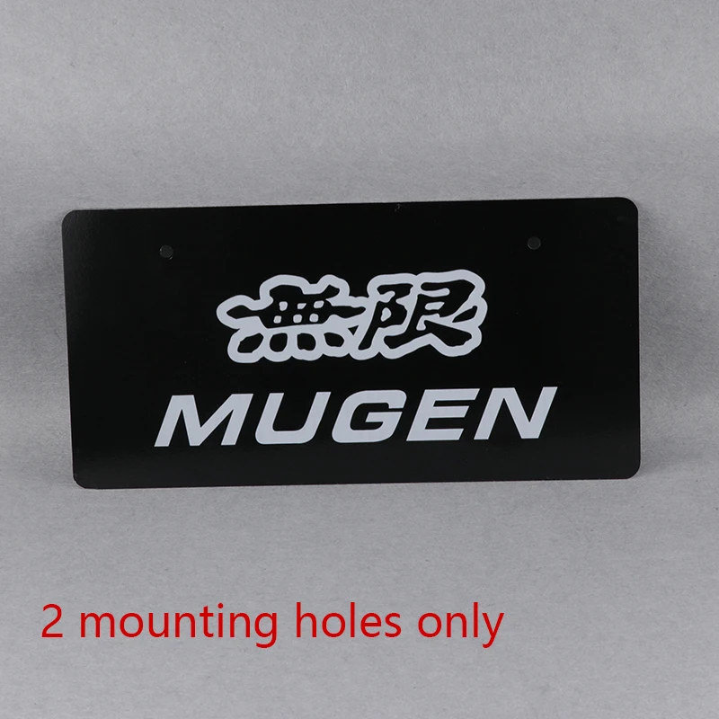 1pcs Mugen Power jdm Japanese Style License Plate for CRX, S2000, TYPE R, INTEGRA, CIVIC, EG6, EK9, DC2