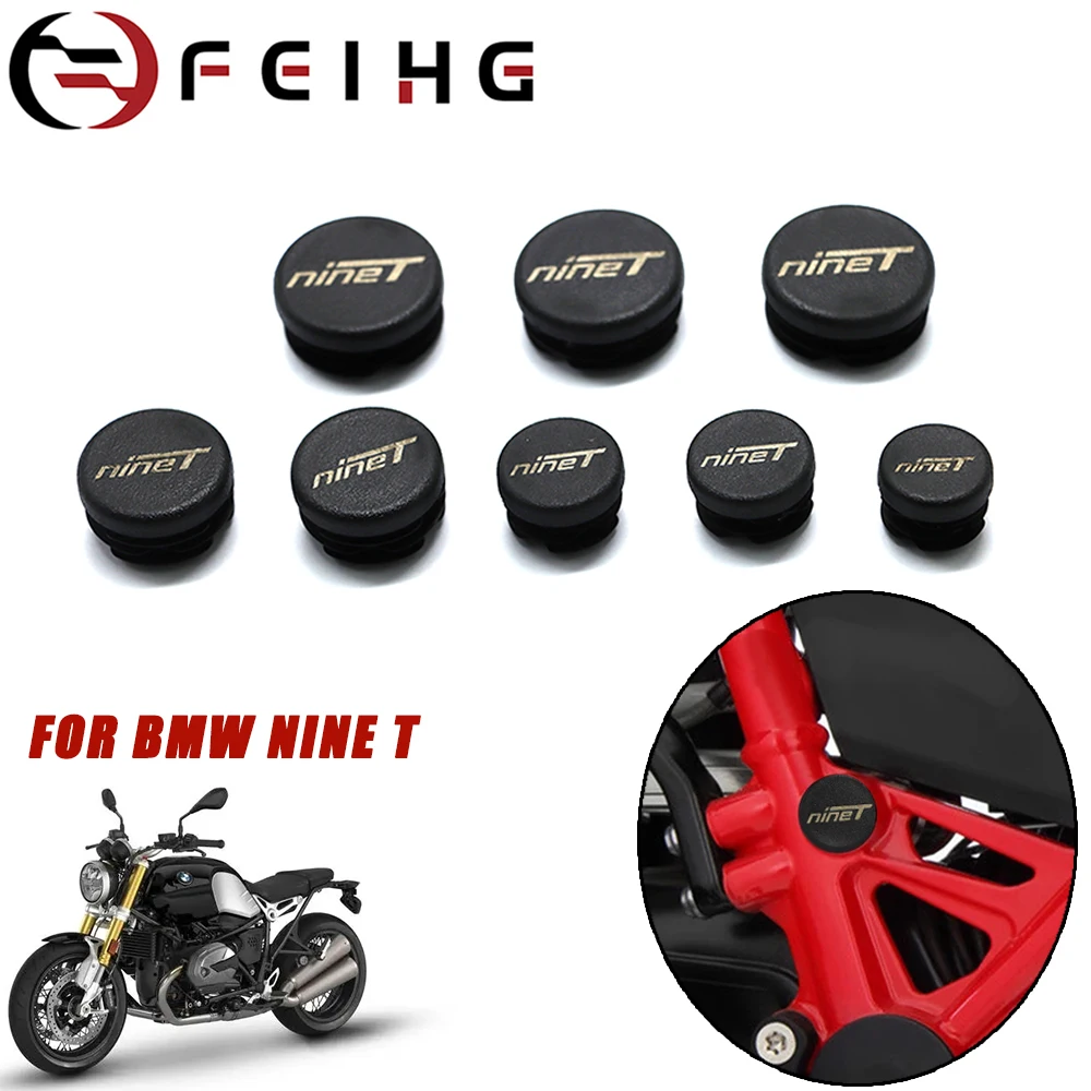 Tapas de cubierta de orificio de marco para BMW R NINE T RNINE T R NINET R9T, marco de decoración de enchufe, modelos, juego de tapas de extremo