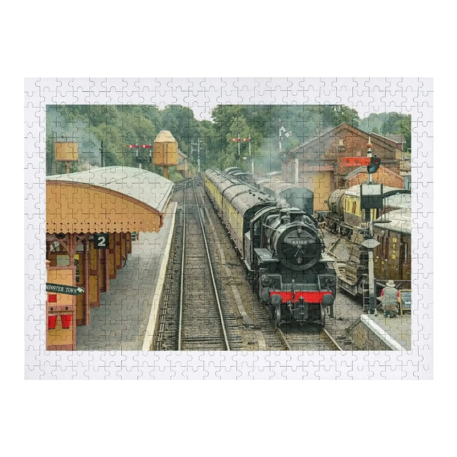 

Flying Pig at Bewdley Jigsaw Puzzle Wooden Adults Scale Motors Puzzle