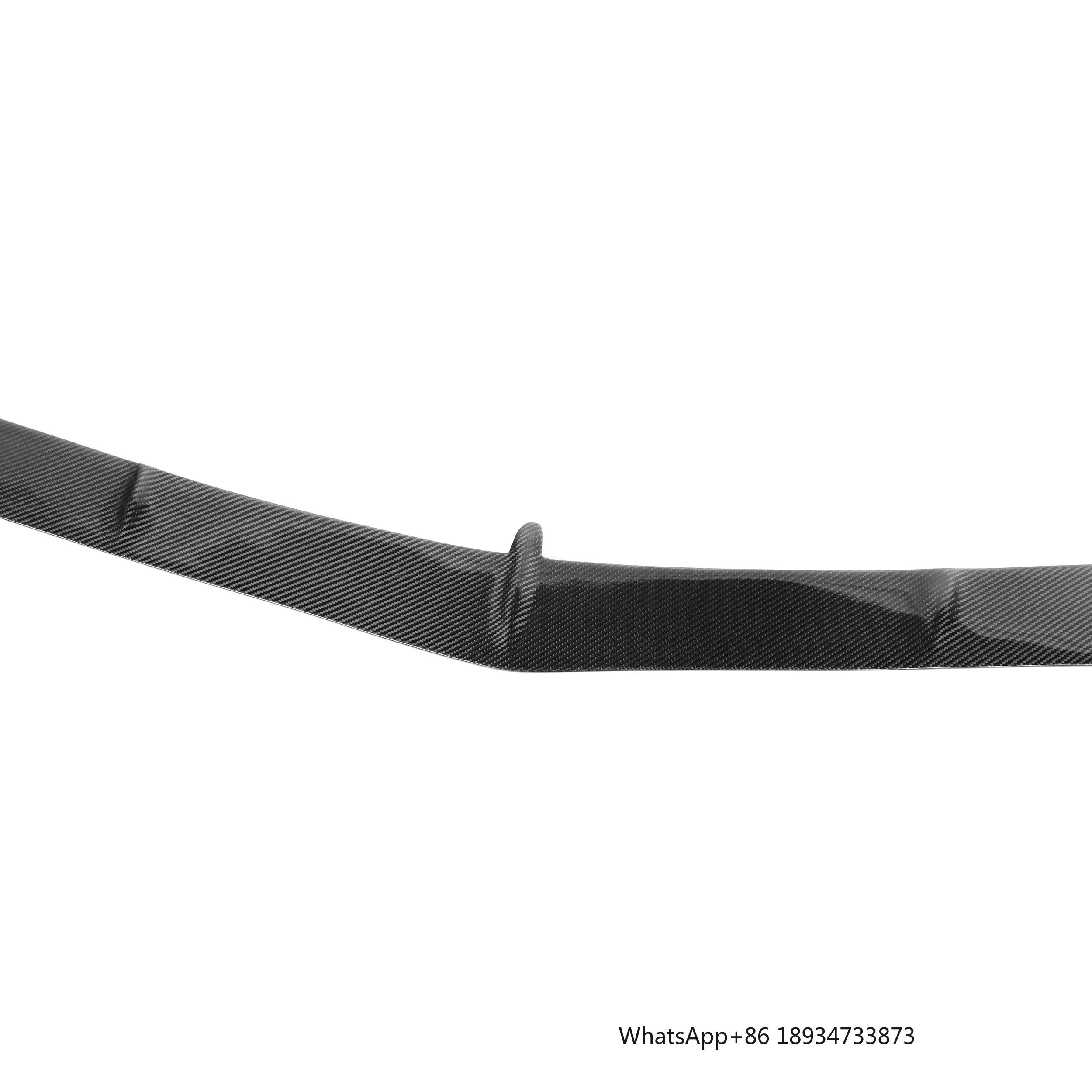 High Quality Carbon Fiber  P Style Front Lip for Mercedes Benz W217 S63 2-Door 2015-2018  Front Bumper Spoiler Lip