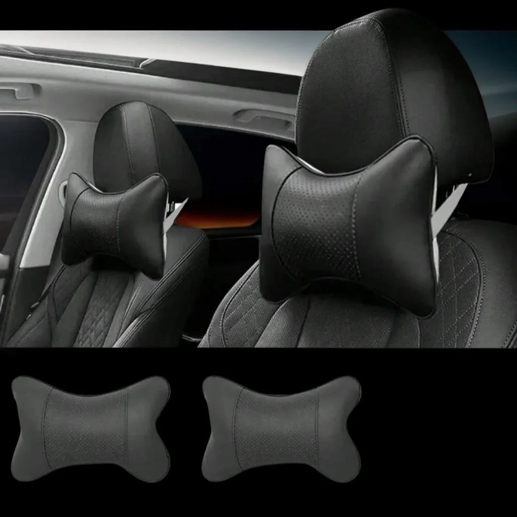 

​ ​ Подголовник автомобильного сиденья с дышащей сеткой — подушка для поддержки головы и шеи с дизайном автоматической безопасности ​ ​