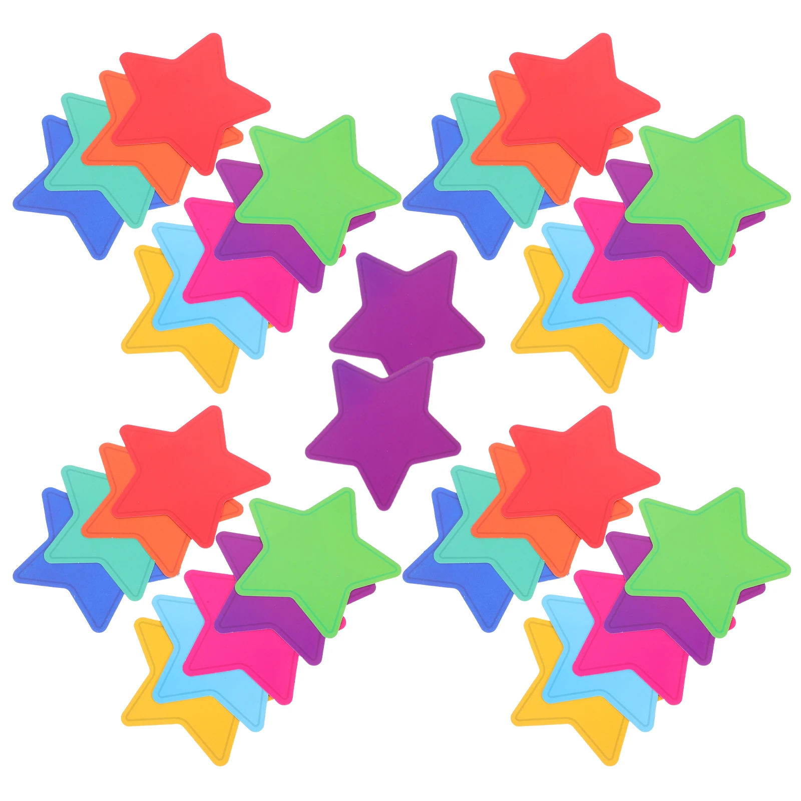 

Star Hollow Announcement Board Classroom Door Decorations Ornament Paper Bulletin for Office