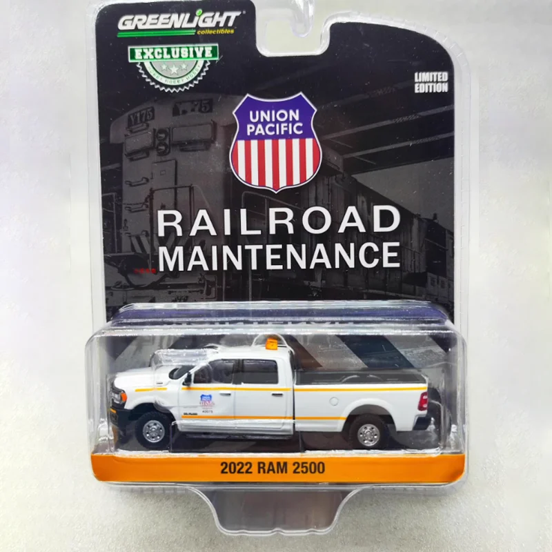 

GreenLight масштаб 1:64 2022 Ram 2500, модель автомобиля из сплава, коллекция, украшение для дисплея, игрушка в подарок