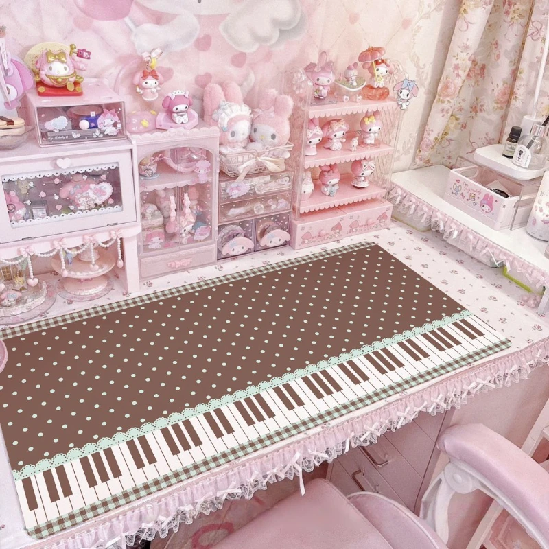 Cute Ins Pink Piano Polka Dot  - огляд і ціна Laptop Accessories Pink