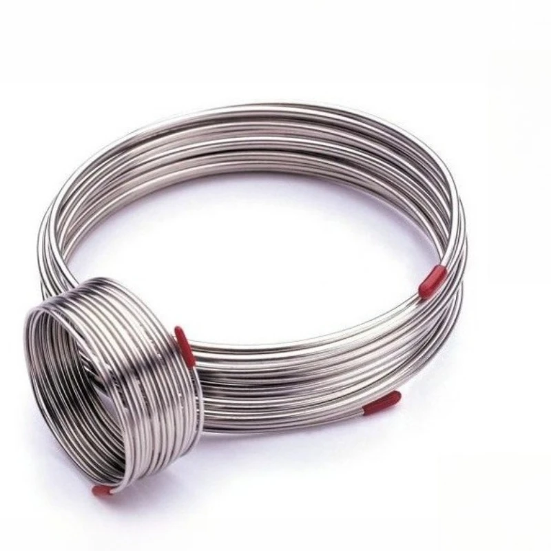 

4mm 316L Stainless Steel Coil Pipe Scroll Tube Capillary Tubing Air Pipe Line
