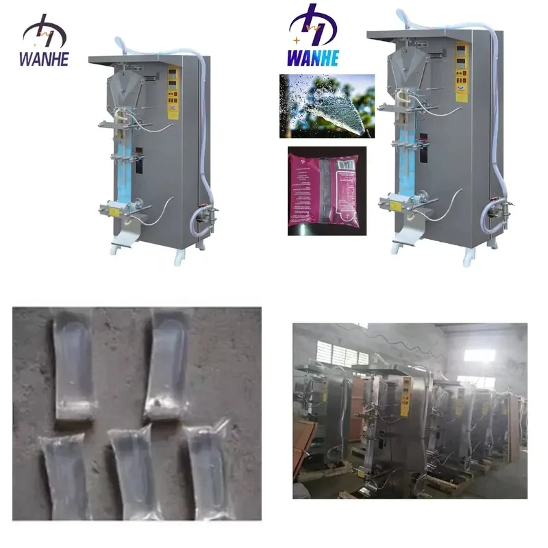

SJ-1000 Africa Pure Mineral Water Sachet Packaging Machine Filling Liquid