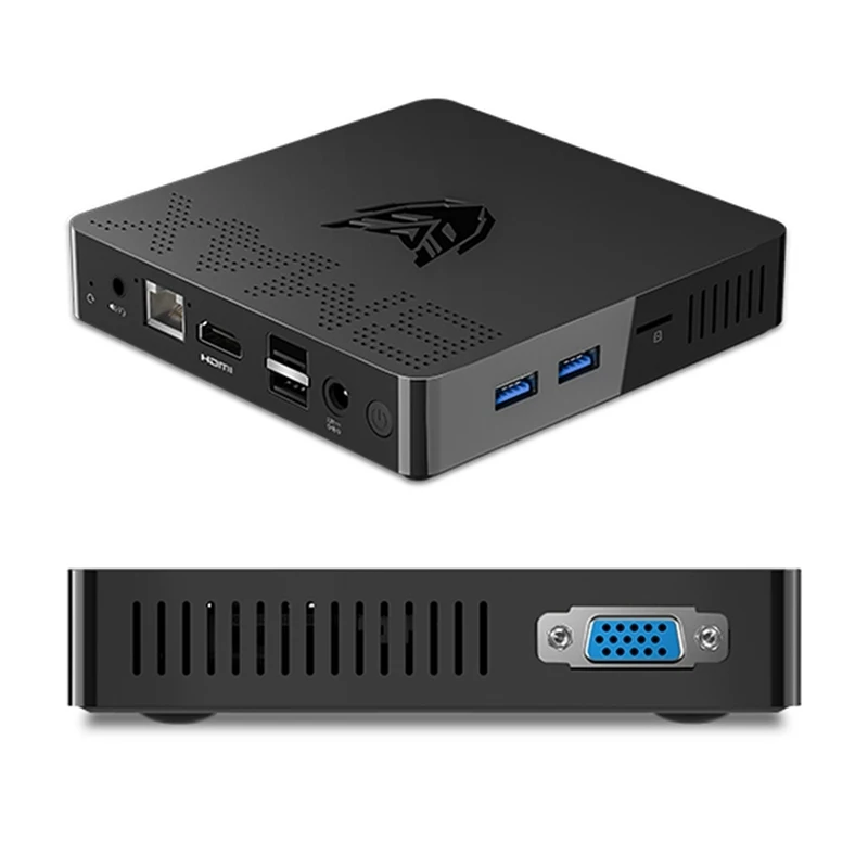 Прямая поставка, хорошее качество, BMAX B1 Plus Win 10 ОЗУ 6 Гб ПЗУ 64 Гб Intel Celeron N3350, мини-ПК с поддержкой HD-MI / VGA / RJ45