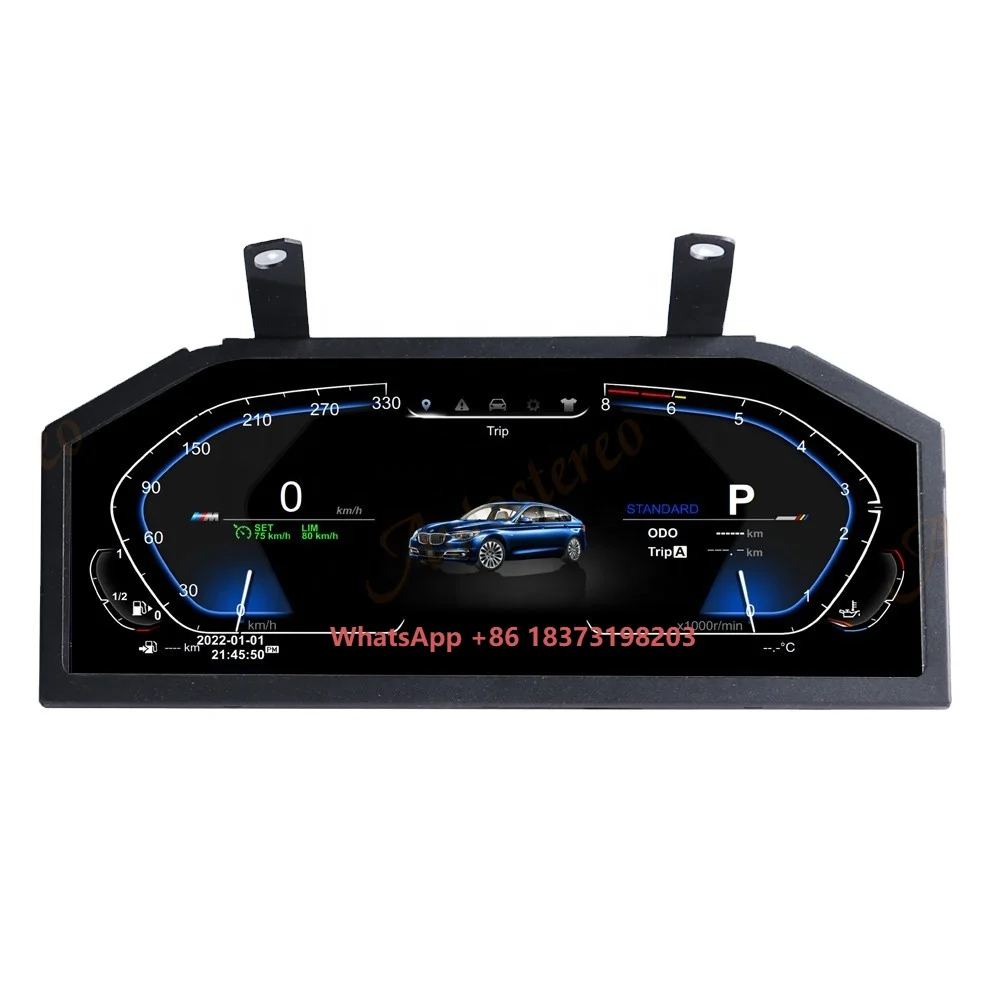 

Autostereo Digital Cluster 12.3" Cockpit for 5 Series E60 E61 2003-2009 LCD Instrument Virtual Cockpit Speed Meter Dashboard