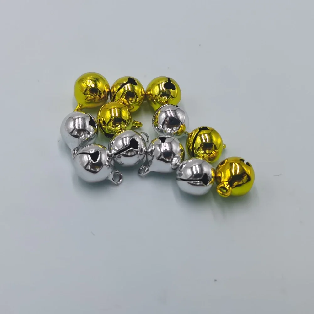 20-300 Pcs Mini Aluminum Colorful Jingle Pendant Tiny Brass Bells for dog Christmas Tree Decoration/DIY Crafts Accessories