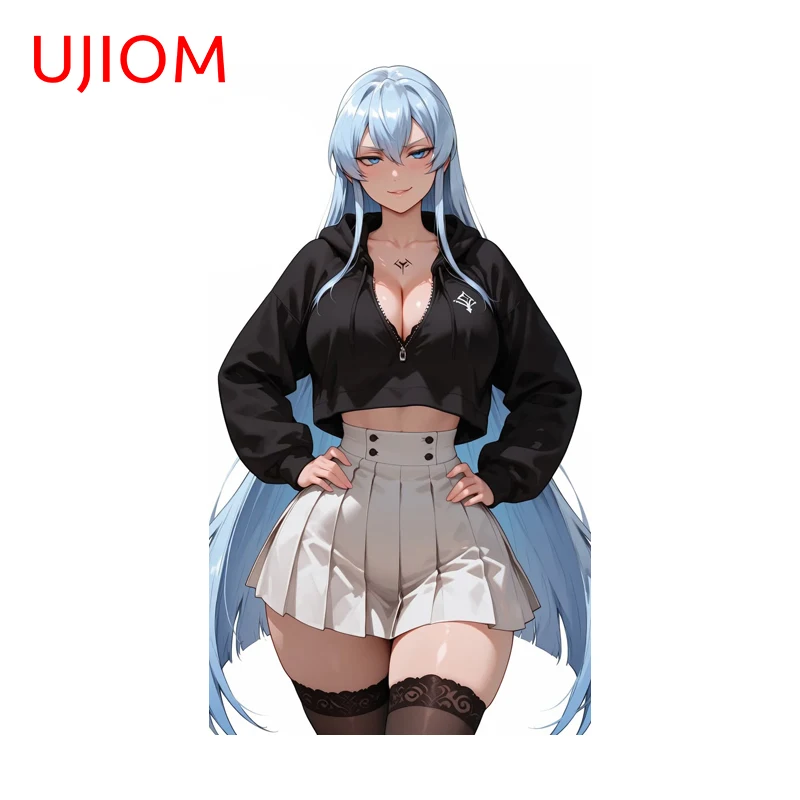 UJIOM Esdeath Hotwife Wandaufkleber, Laptop-Wandbild, Kunst, DIY, Heimaufkleber, Baby-Kinderzimmer, Okklusion, Kratztapeten, kostenlose Artikel